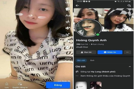 Hoàng Quỳnh Anh lộ cliphot với bạn trai